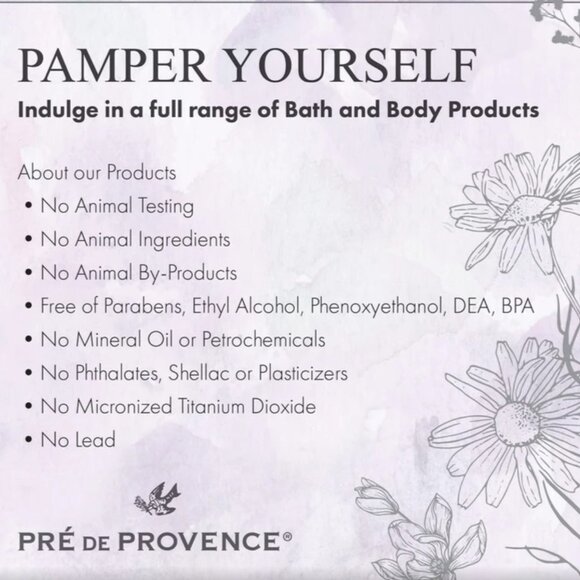 New IB! Pre De Provence Lavender French Collection Body Butter Souffle 200ml* - Picture 5 of 5